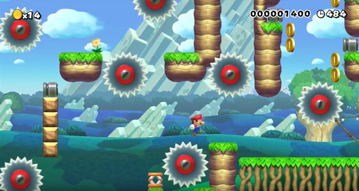 Mario Maker Saw Blades