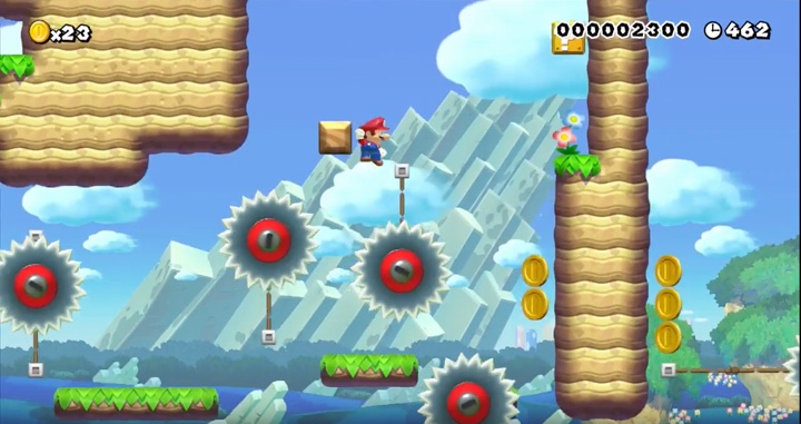 Mario Maker Wall Jumps