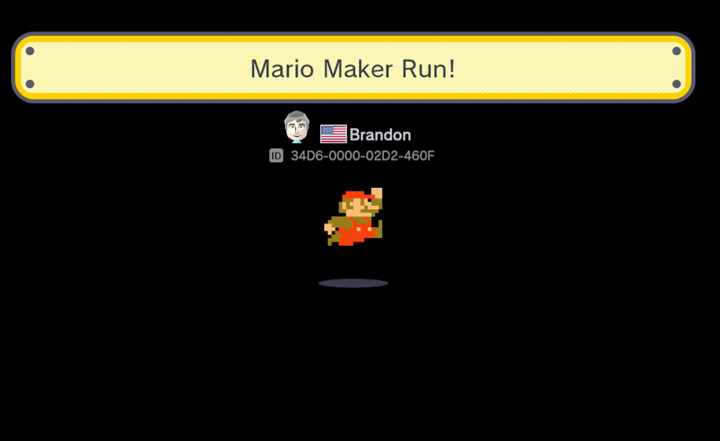 Mario Maker Level - 34D6-0000-02D2-460F