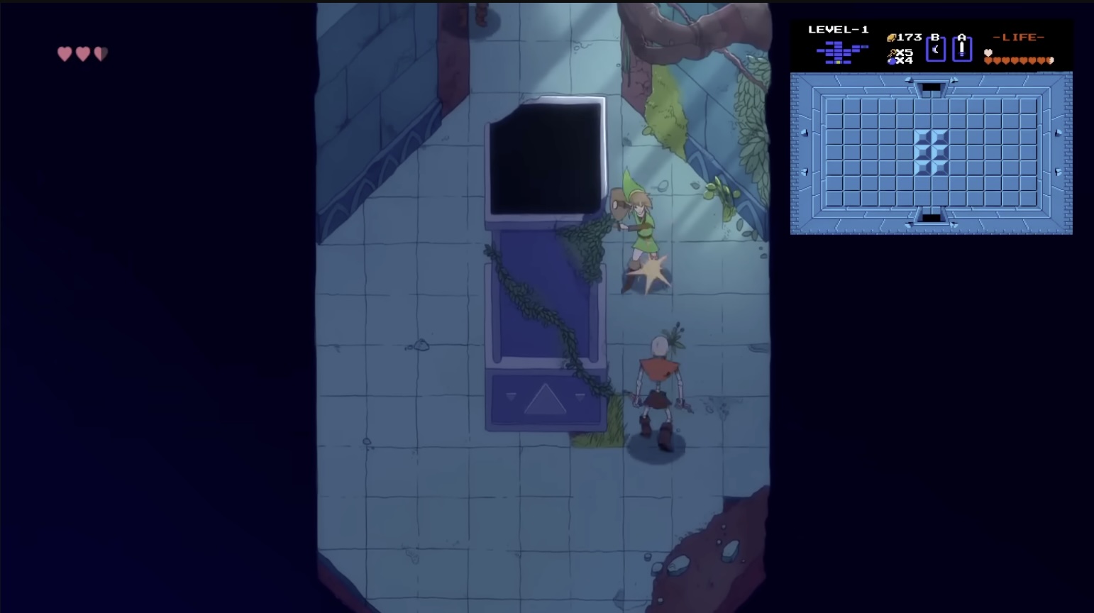 Legend of Zelda: Redrawn - Side by Side Screens