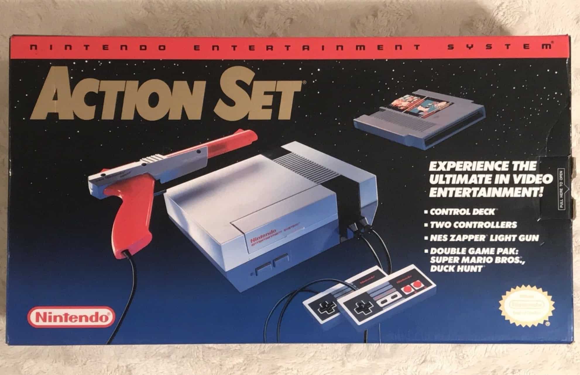 NES Action Set Box