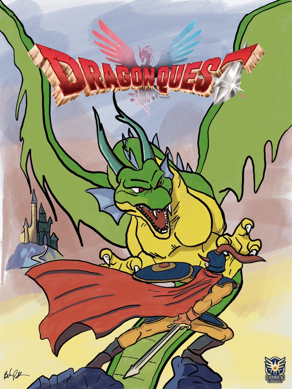 Dragon Quest Box Art Remake