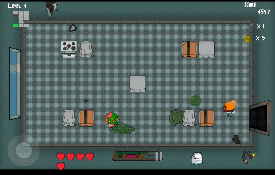 Hidden Treasure - Clear out all the enemies and see what you find.